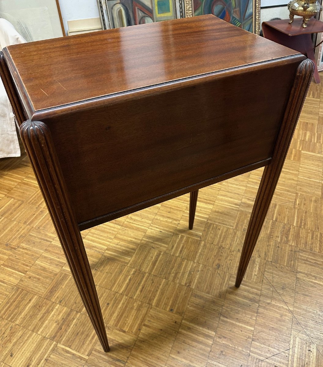 Art Deco Period Furniture "empty 3-drawer Silver Cabinet" Height 85 Width 57 Depth 38 Cm-photo-1