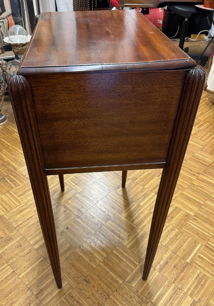 Art Deco Period Furniture "empty 3-drawer Silver Cabinet" Height 85 Width 57 Depth 38 Cm-photo-2