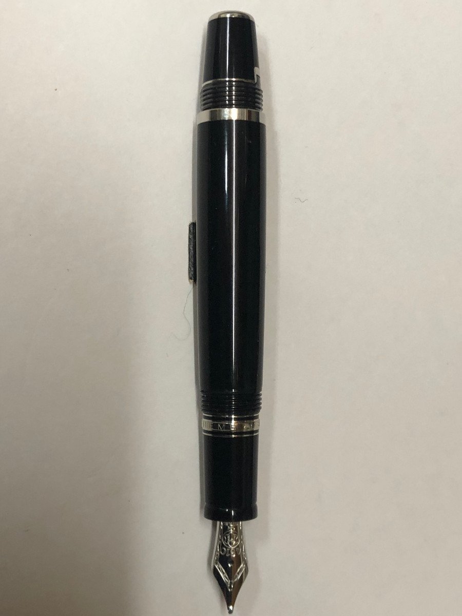 Rare Montblanc - Bohème Avec Stylo Plume émeraude - Bel état - Plume 14k-photo-3