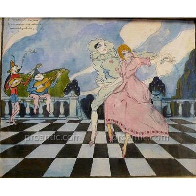 Eller (roudier Lucien Said) "dance" (born In Marseille En1894)
