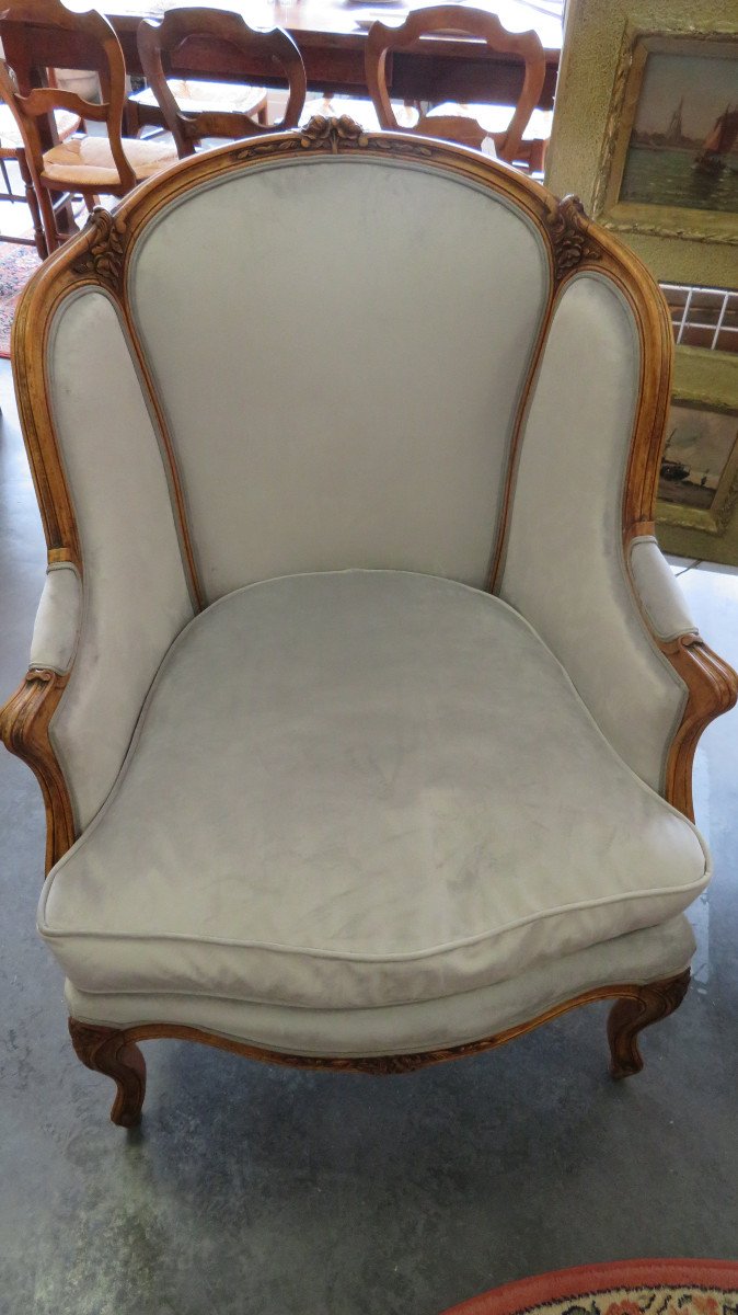 Pair Of Gondola Armchairs-photo-2