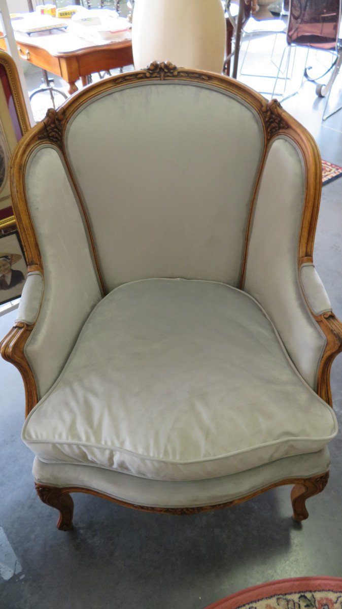 Pair Of Gondola Armchairs-photo-3