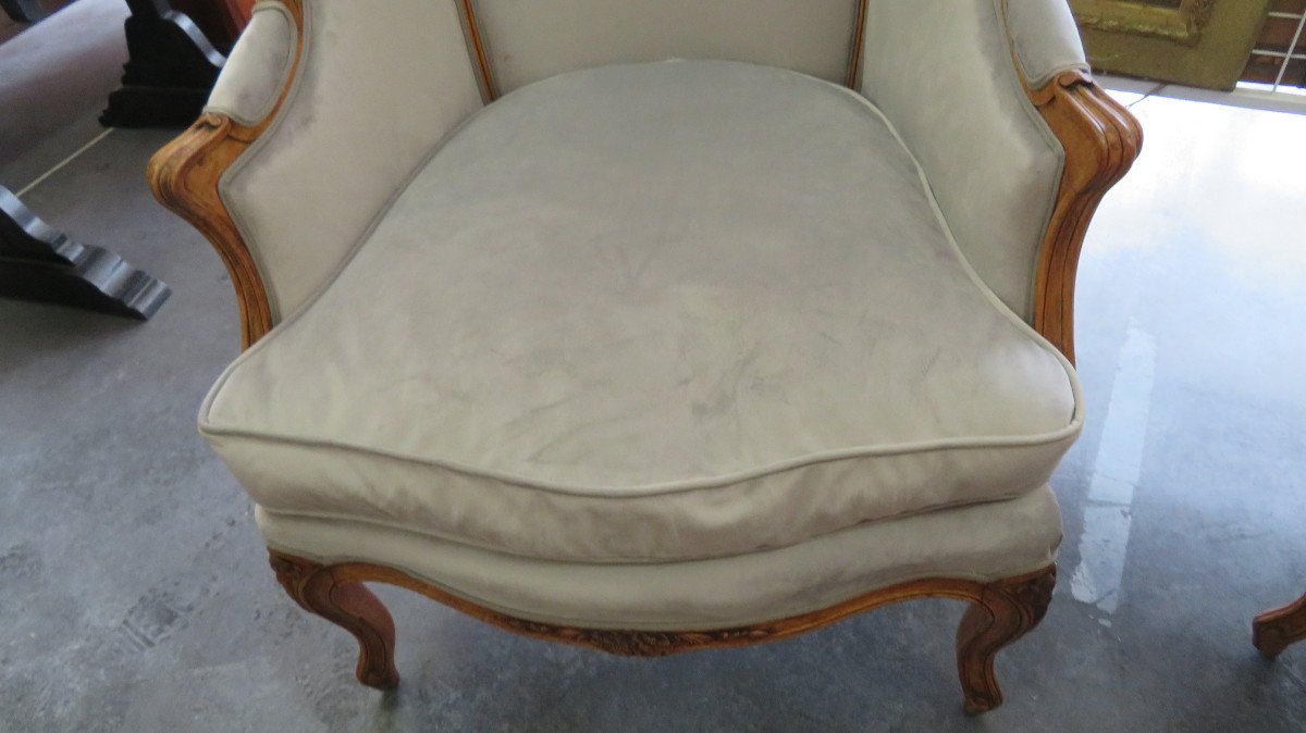 Pair Of Gondola Armchairs-photo-4