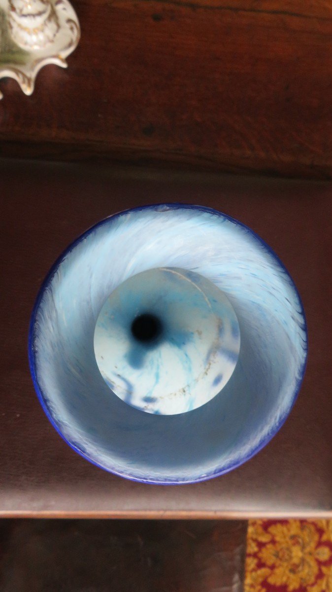 French Glass Vase-photo-1