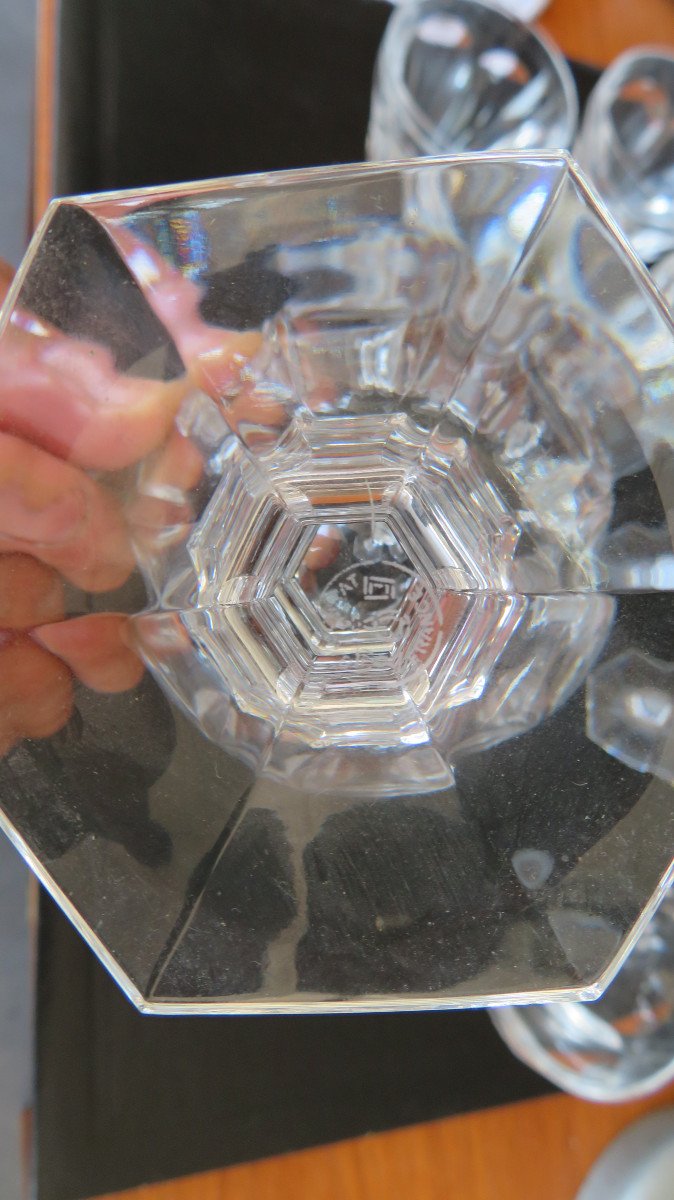 8 Verres En Cristal De Baccarat-photo-4