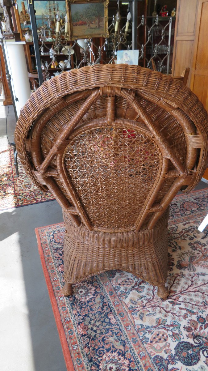 Wicker Armchair-photo-1