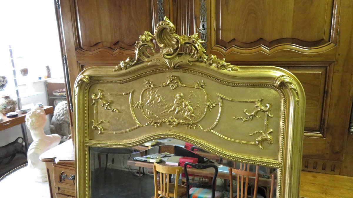 Trumeux Style Louis XV-photo-2