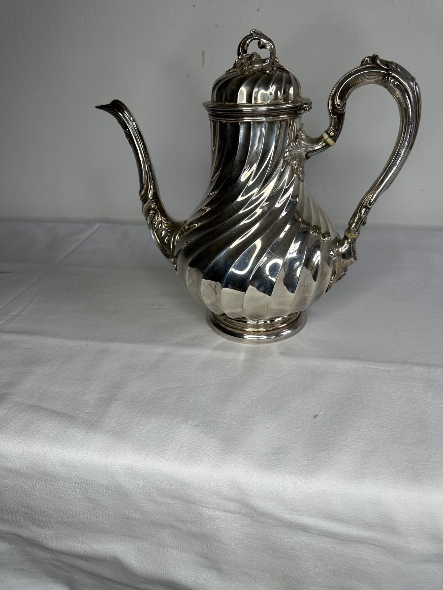 Sterling Silver Coffee Pot -photo-2