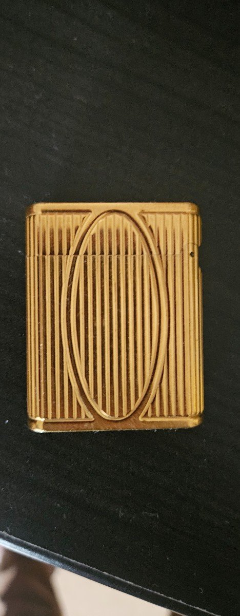 Briquet Dupont Soubreny Plaque Or-photo-4