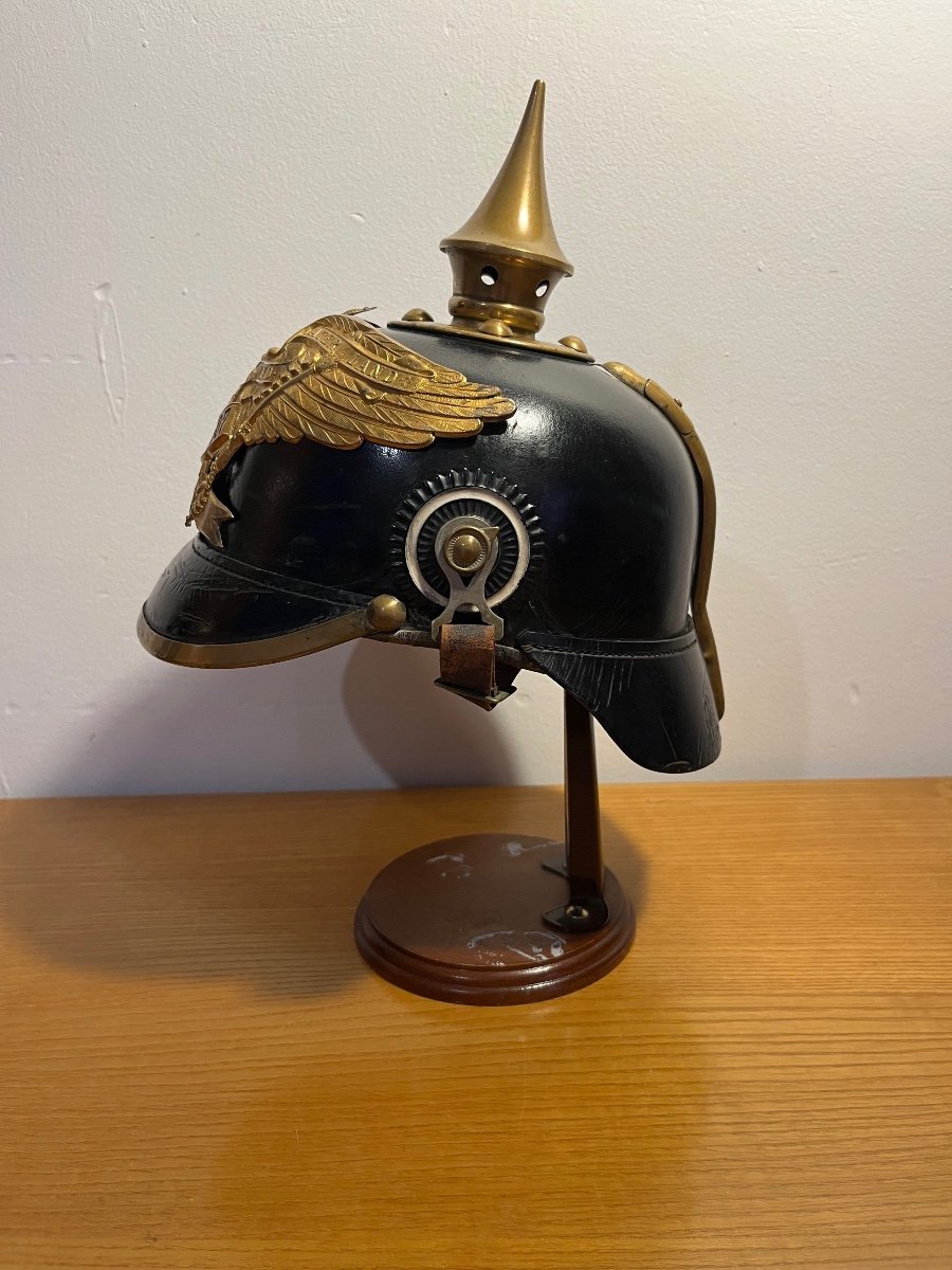 Casque Du 9éme Régiment De Grenadiers Prussien-photo-2