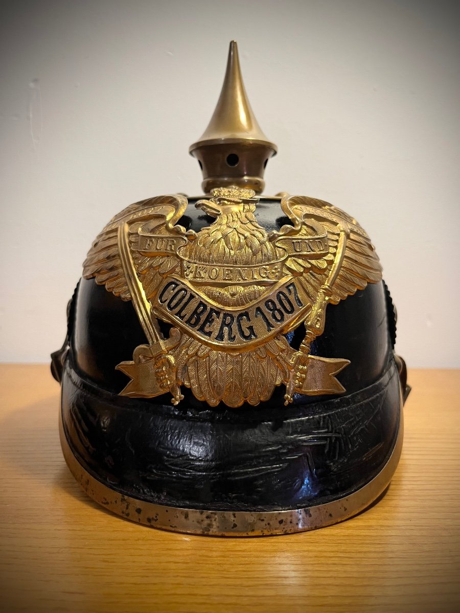 Casque Du 9éme Régiment De Grenadiers Prussien-photo-4