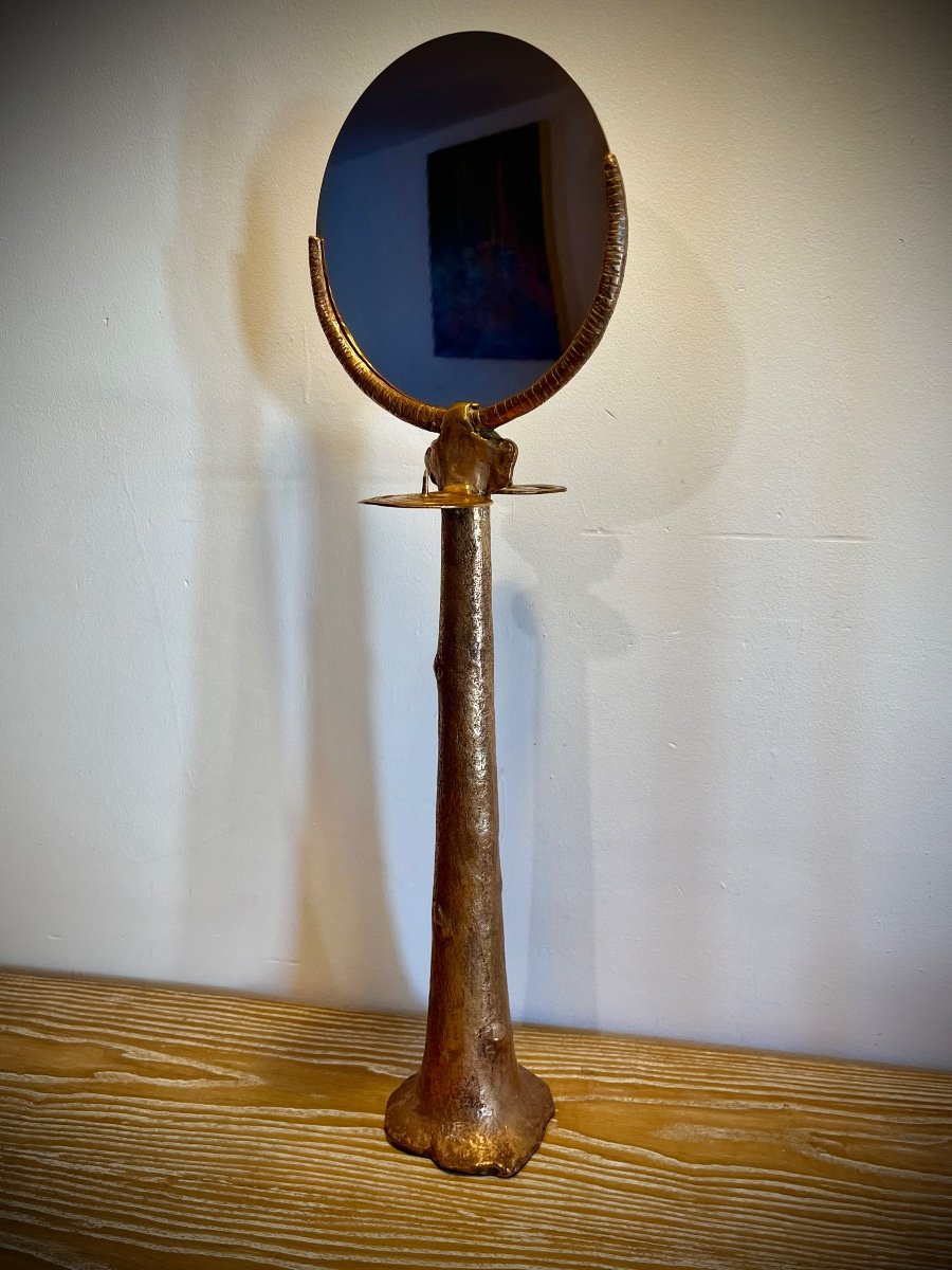 Mirror/candle Holder - Do König Vassilakis -photo-3