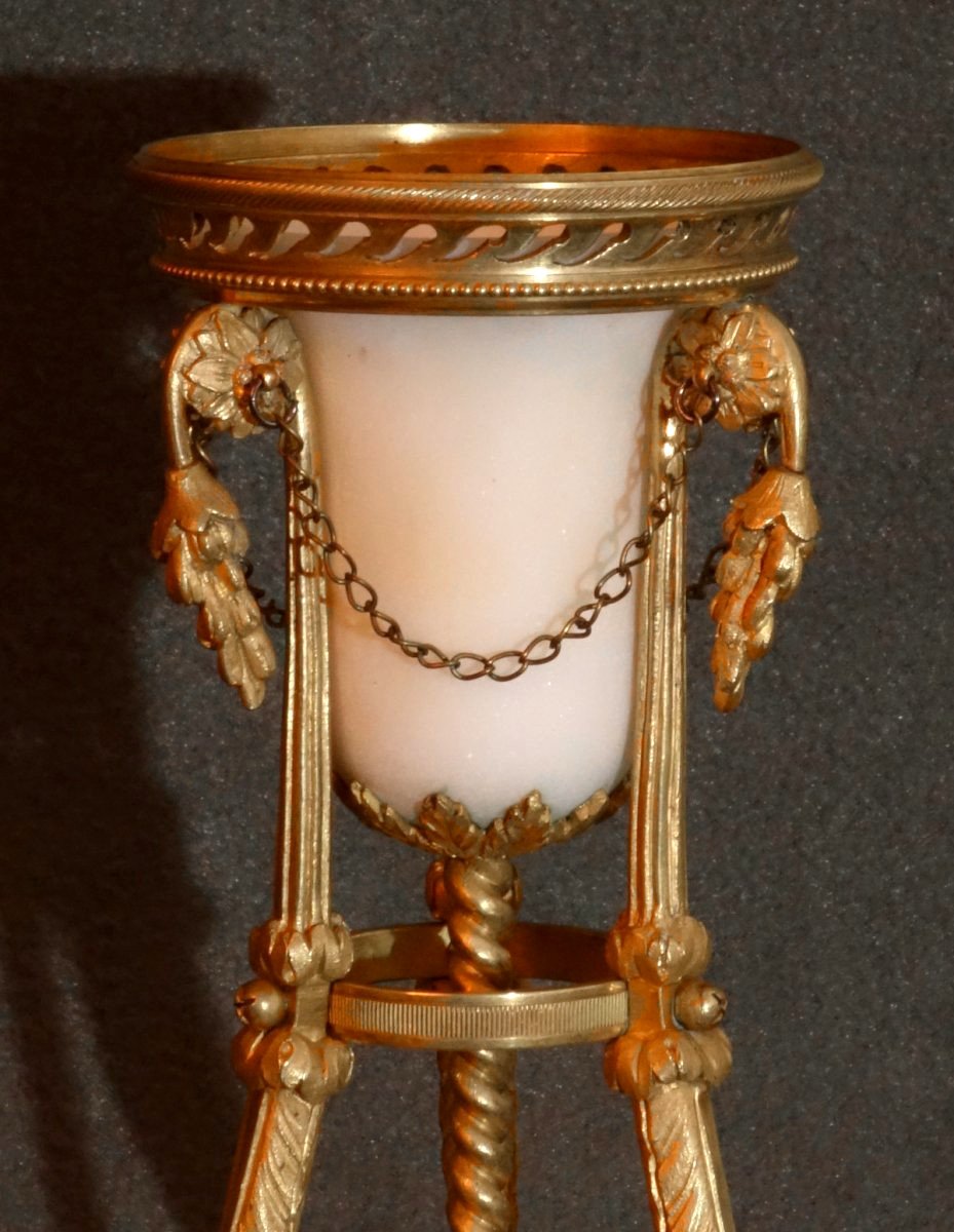 Pair Of Reversible Candlestick Potpourris Circa 1780-photo-1