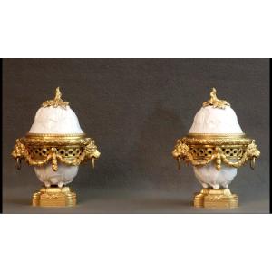 Pair Of Alcove Potpourris 1780