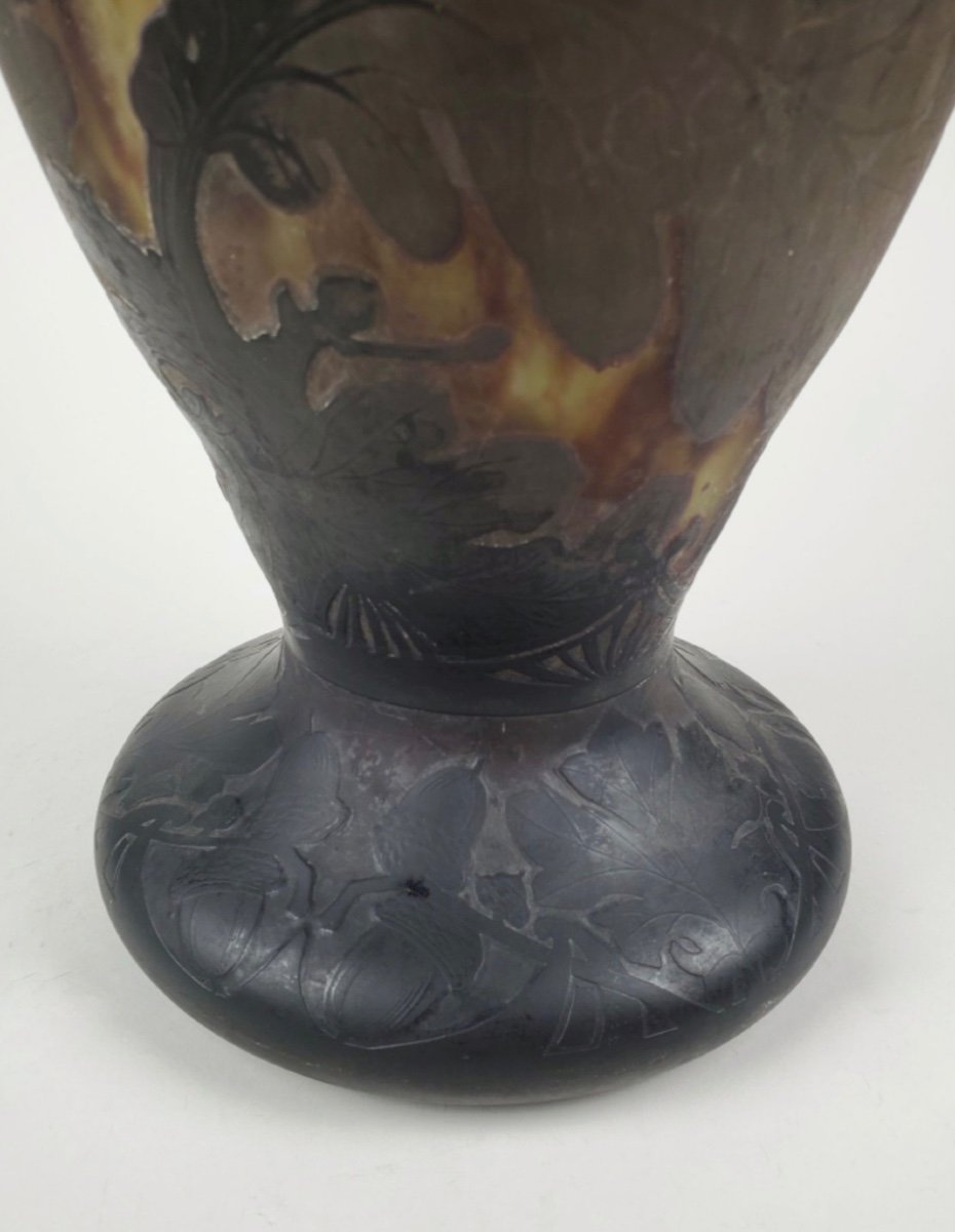 Daum- Grand Vase  80,5 cm  Circa1900-photo-1