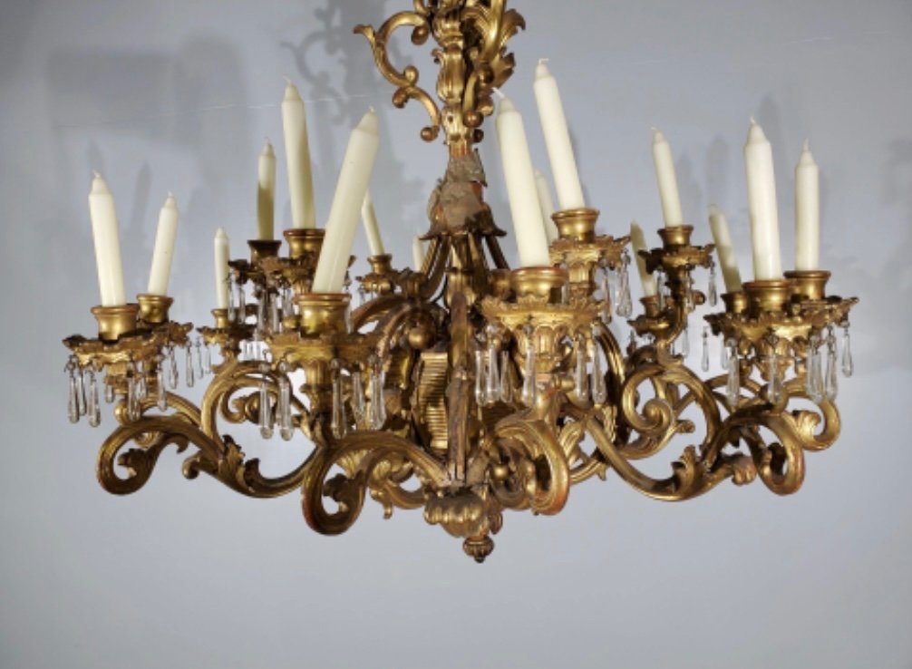 Louis XV Chandelier From The Niii Period-photo-2