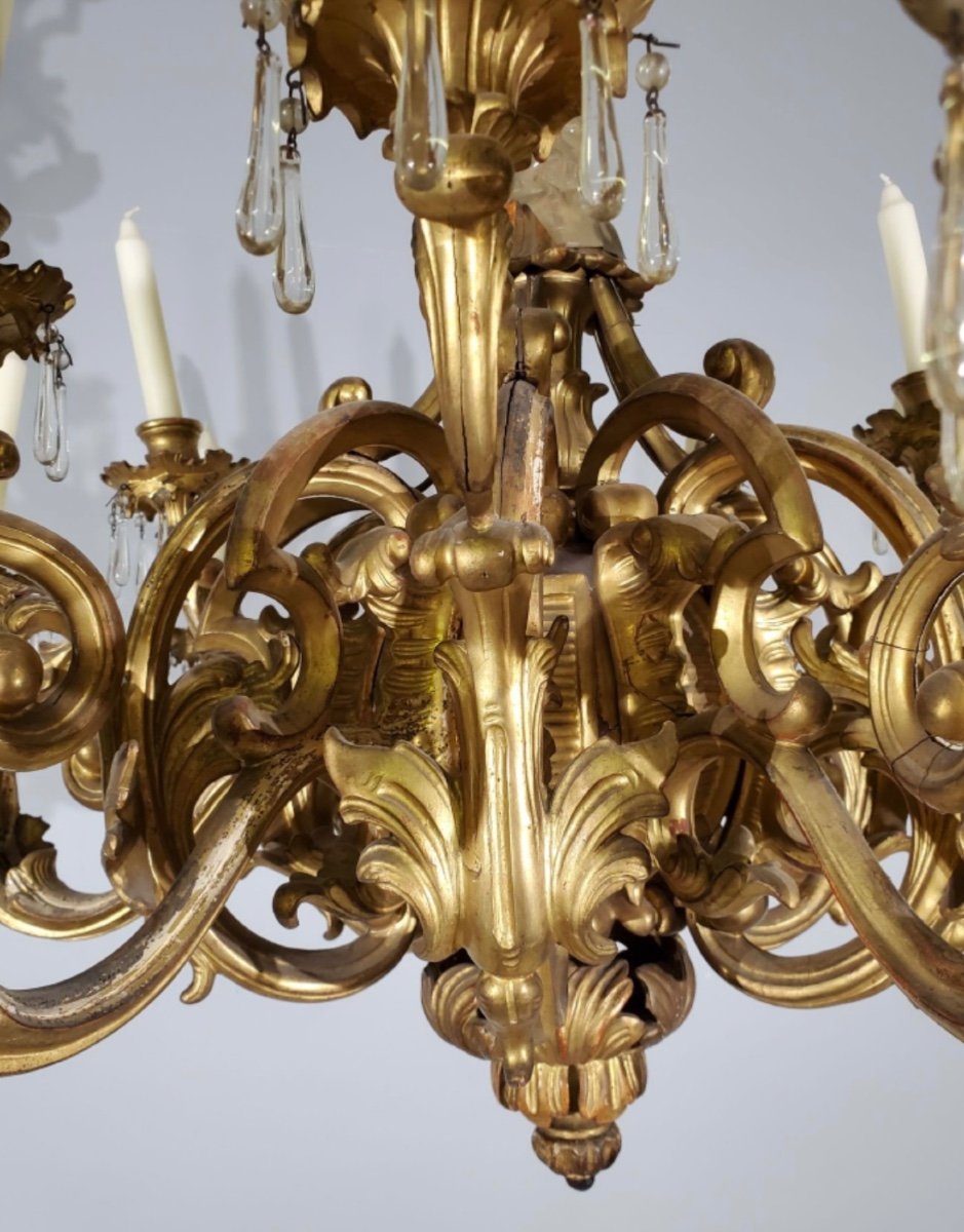 Louis XV Chandelier From The Niii Period-photo-4