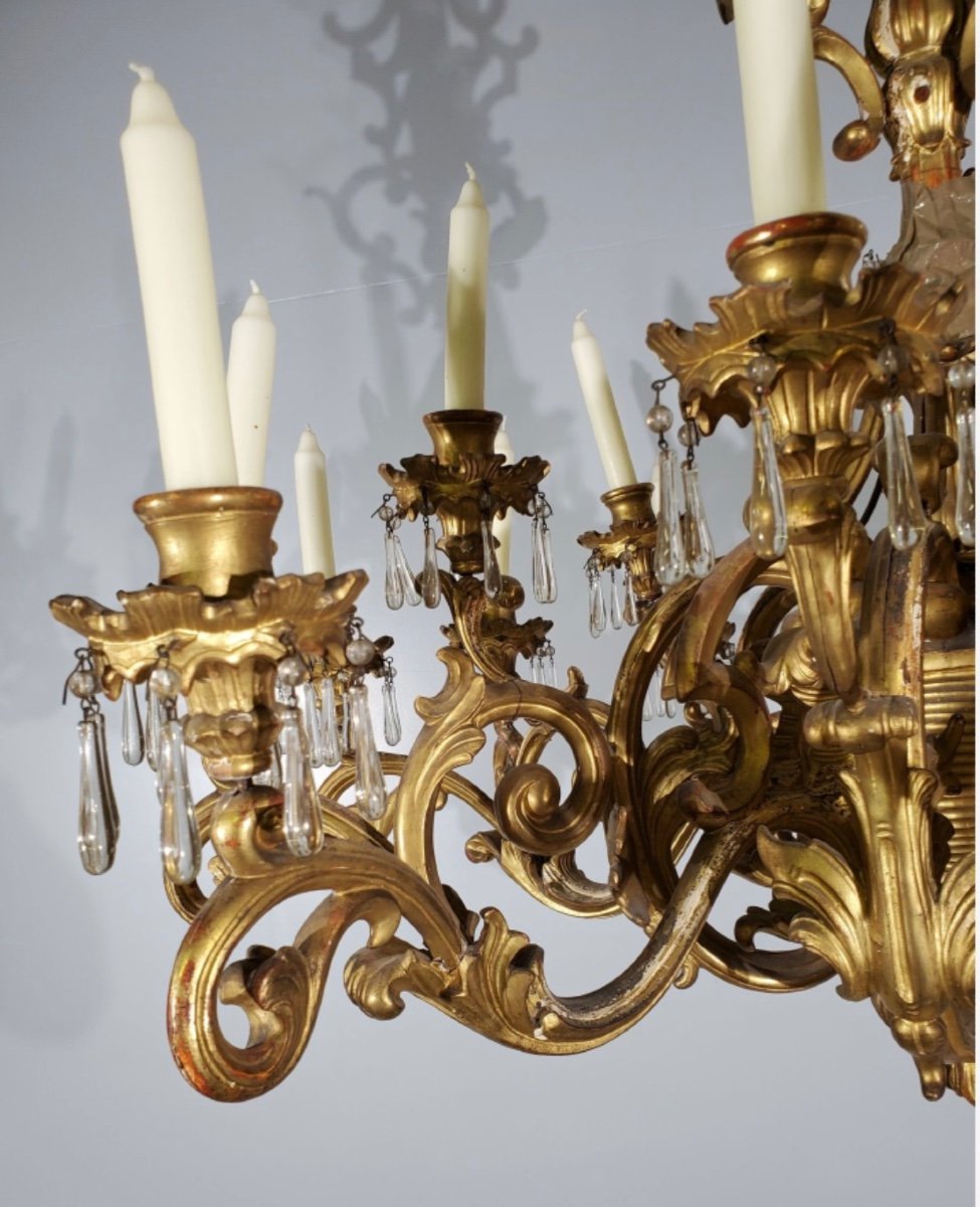 Louis XV Chandelier From The Niii Period-photo-1