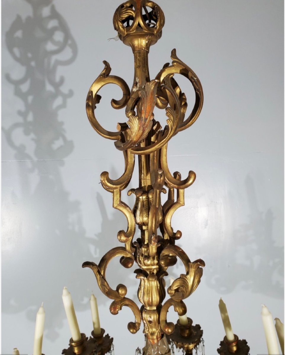 Louis XV Chandelier From The Niii Period-photo-2