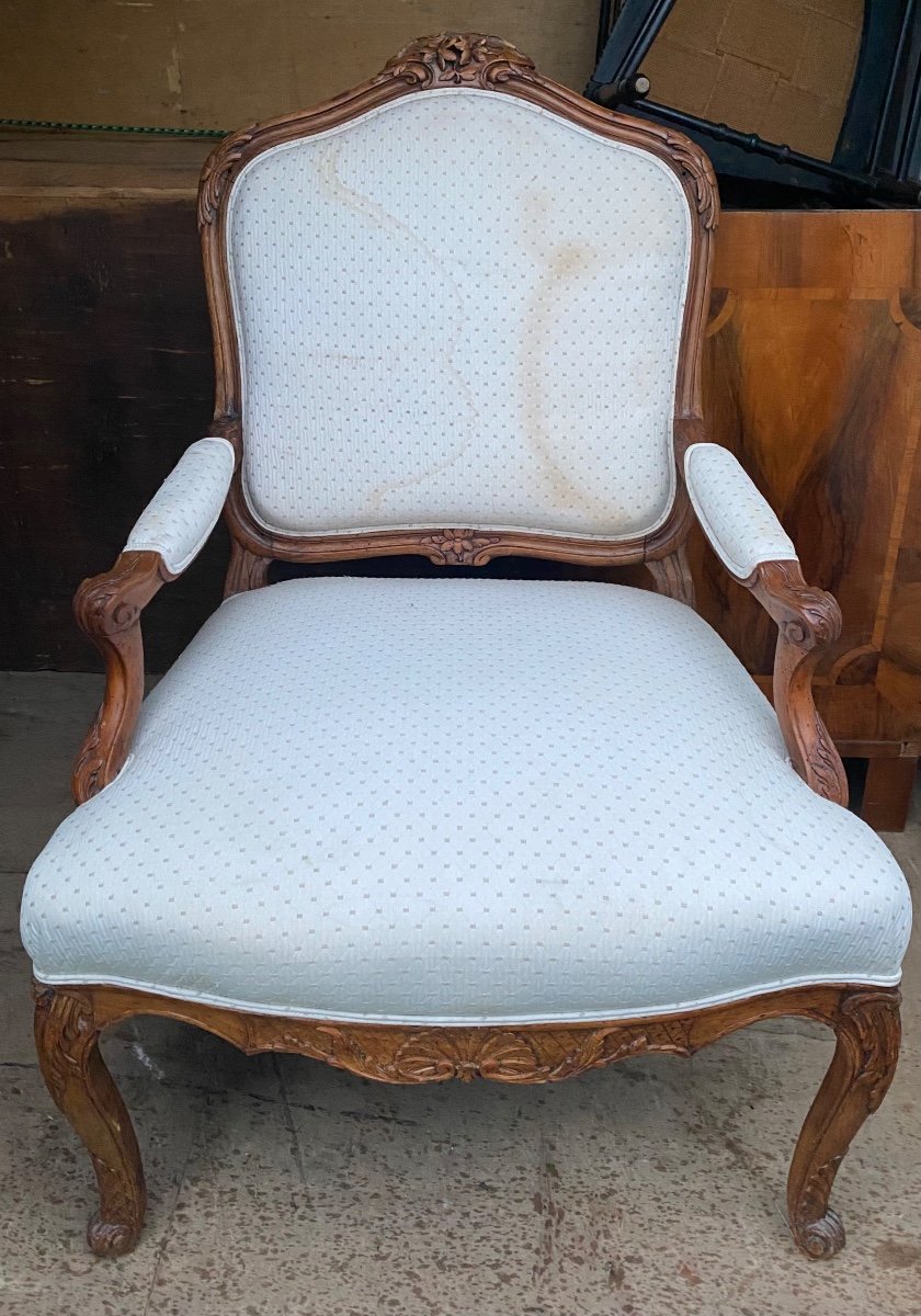 Fauteuil D’époque Louis XV 