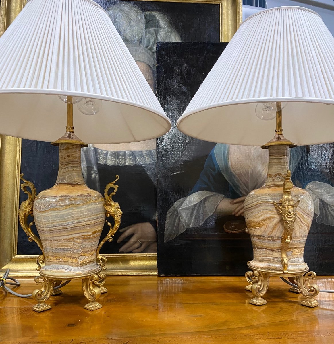 Napoleon III Period Lamps -photo-3