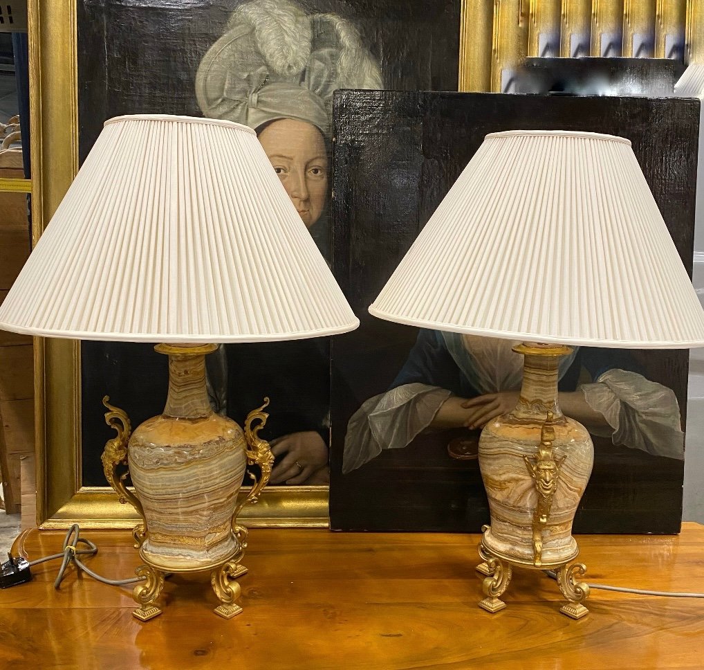 Napoleon III Period Lamps 