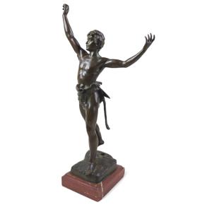 Bronze « La Victoire » Par Eugène Marioton (1854-1933)