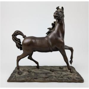 Mène - Cheval En Bronze XIX ème 