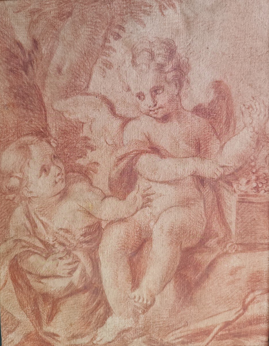 18th Century Sanguine Cupid -photo-2