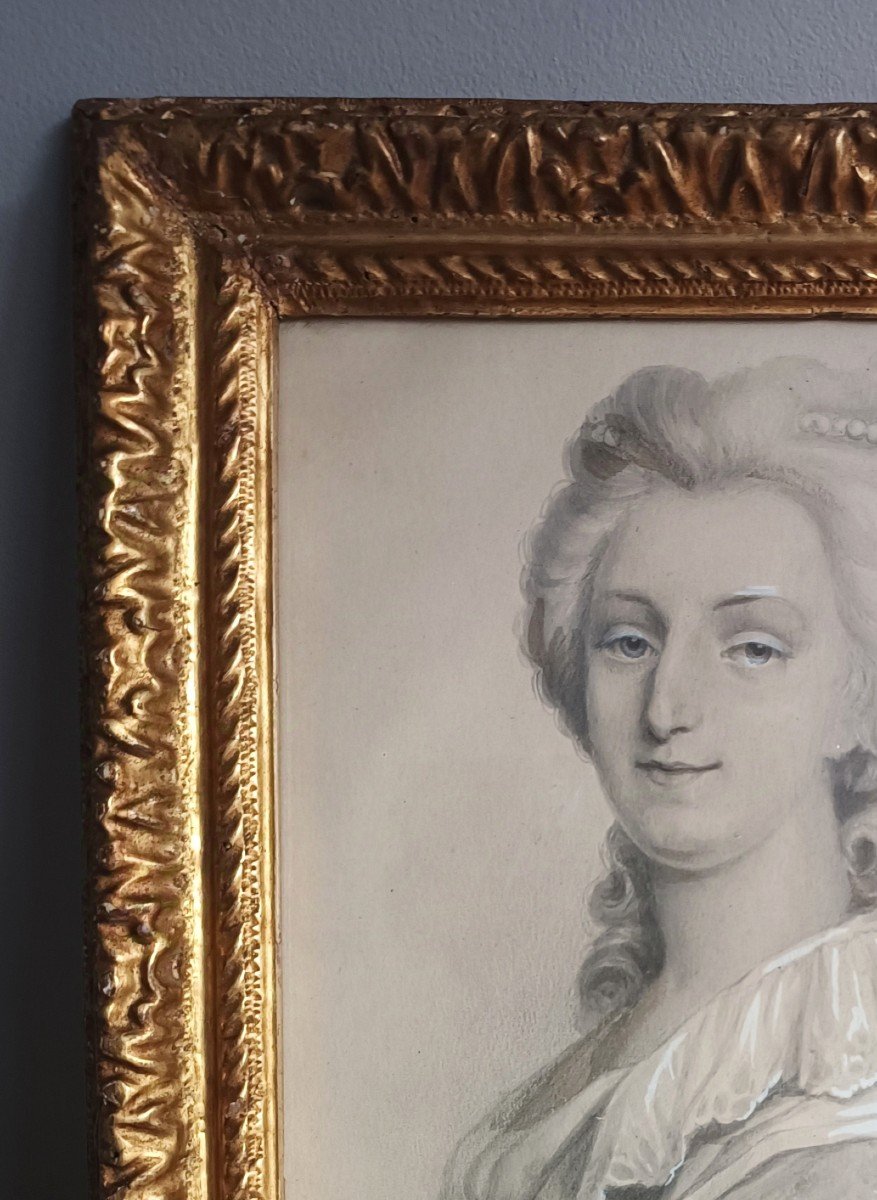 Portrait De Marie-Antoinette Dessin-photo-6