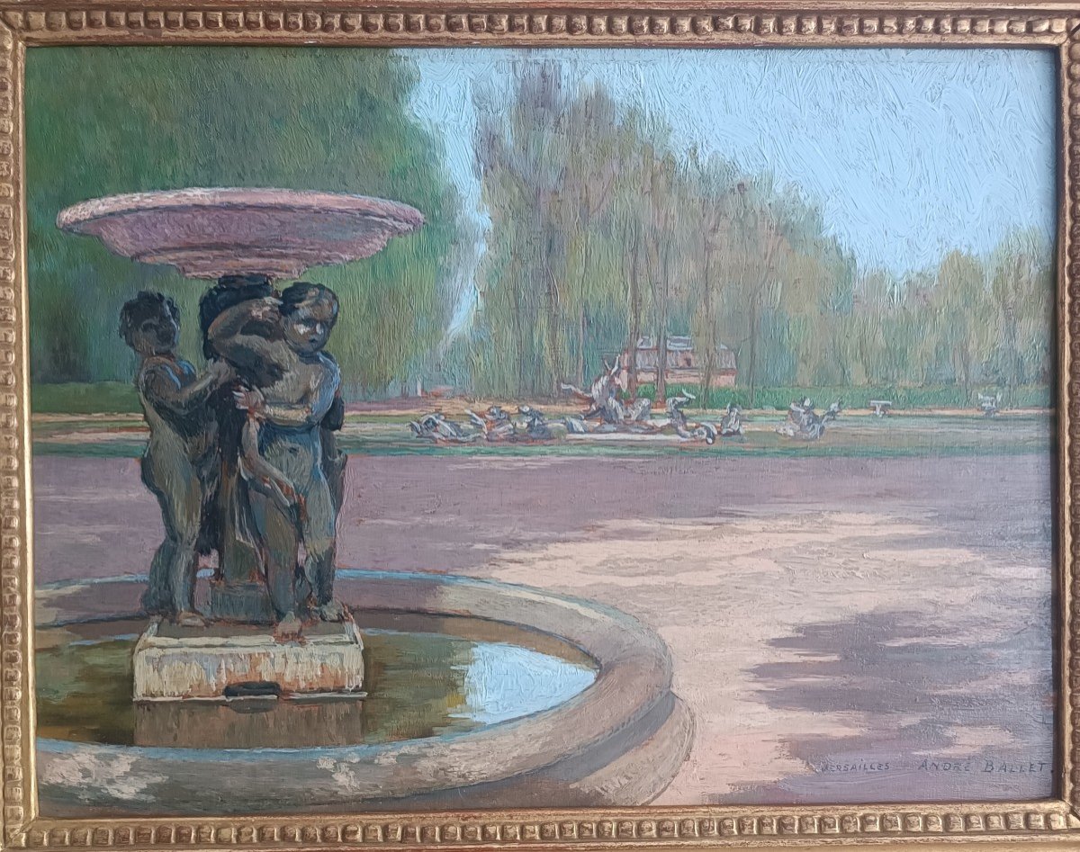 Jardin de Versailles " Les Marmousets " André Ballet -photo-2