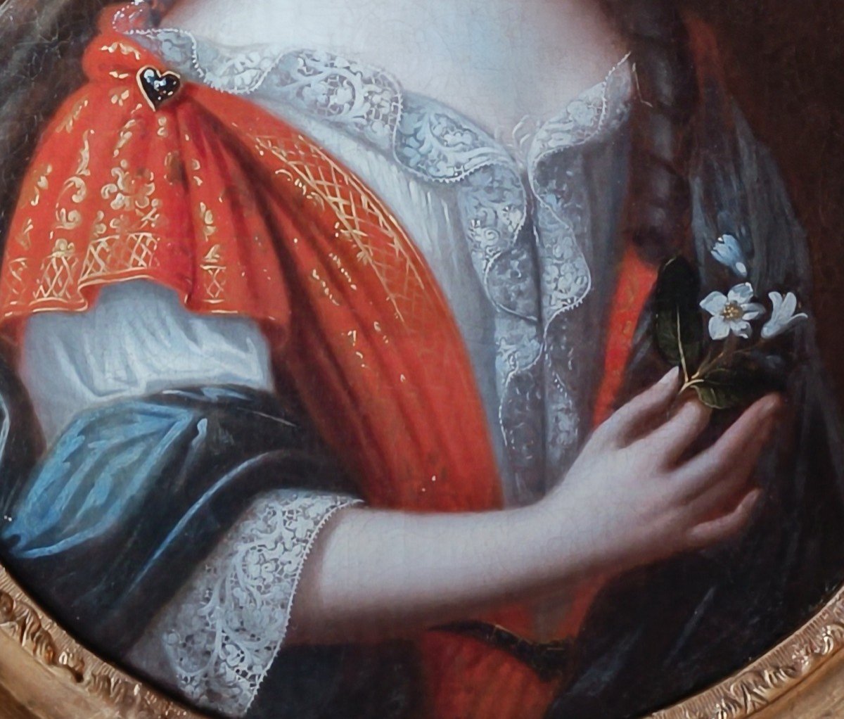 Portrait Of A Lady With Orange Blossoms-photo-5