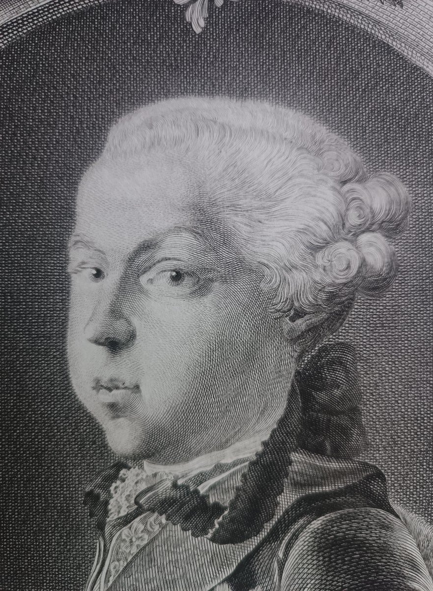 Gravure Portrait De Guillaume V, Prince d'Orange.-photo-5