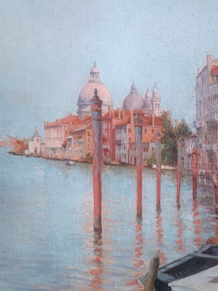 Tableau Venise Grand  Canal -photo-2