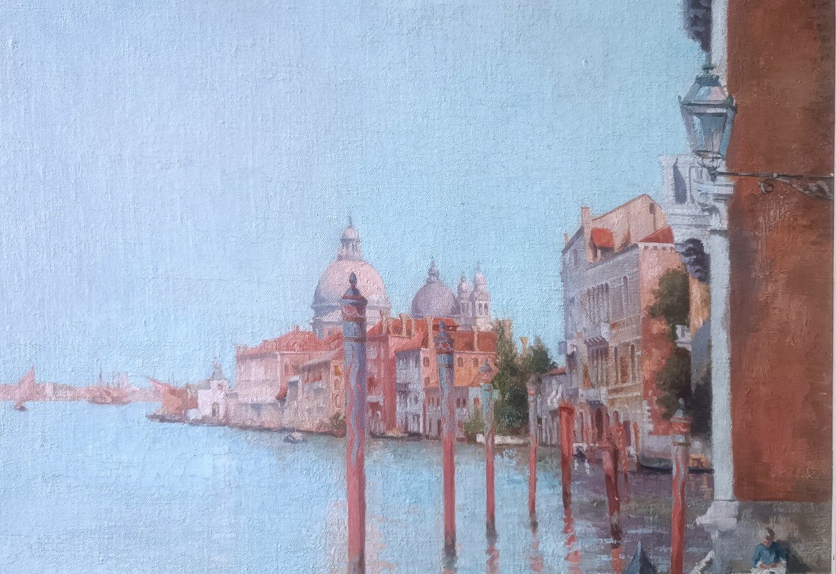 Tableau Venise Grand  Canal -photo-7