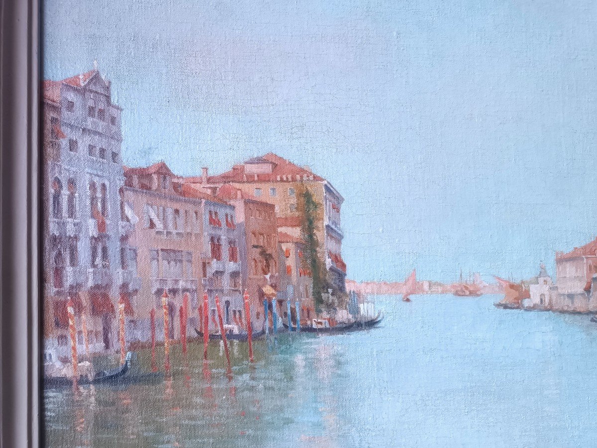 Tableau Venise Grand  Canal -photo-8