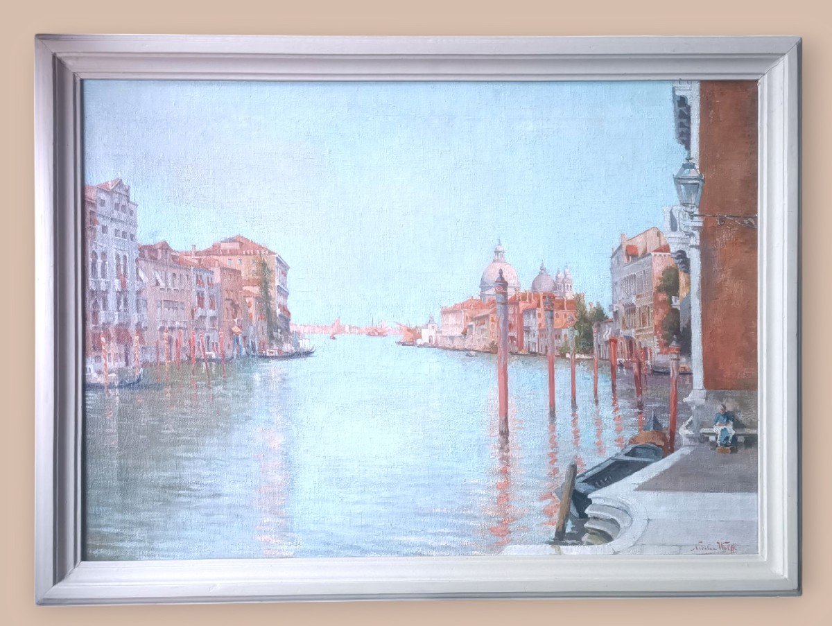 Tableau Venise Grand  Canal 