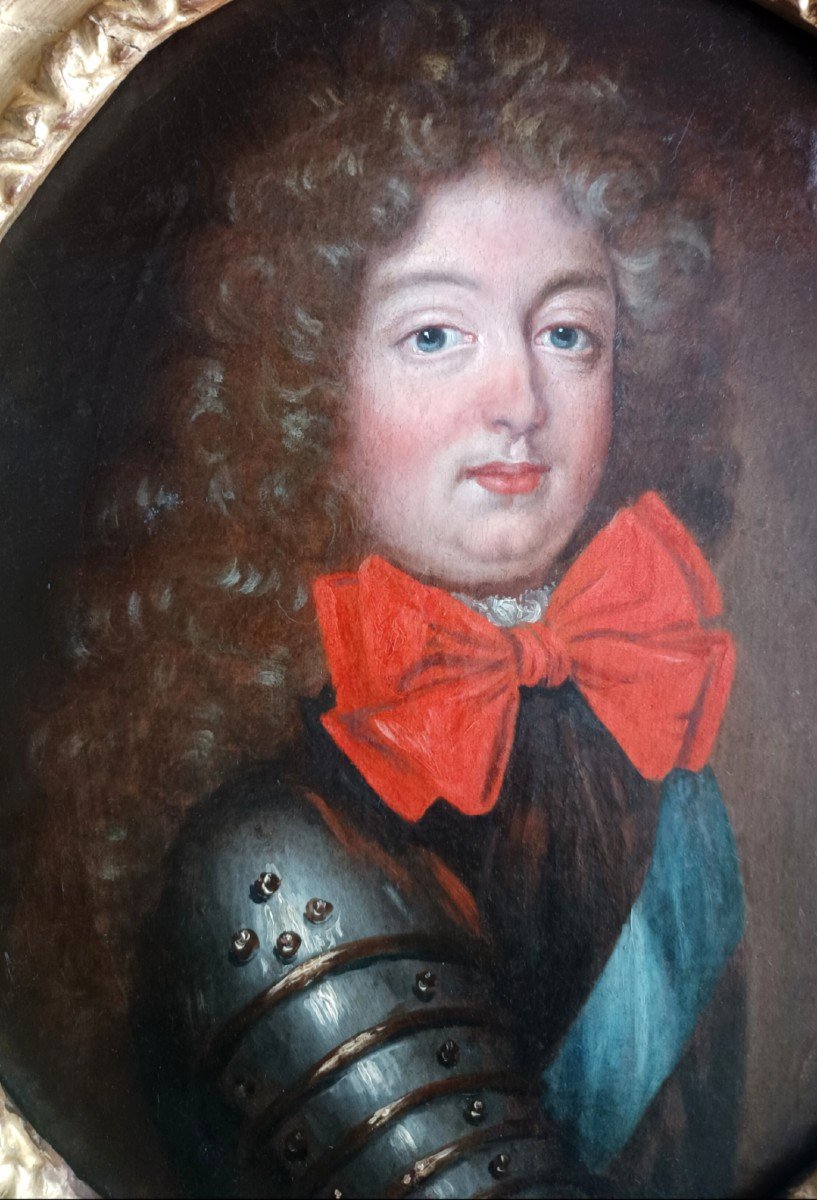 Portrait Of Prince Louis Of France, Monseigneur The Grand Dauphin.-photo-1