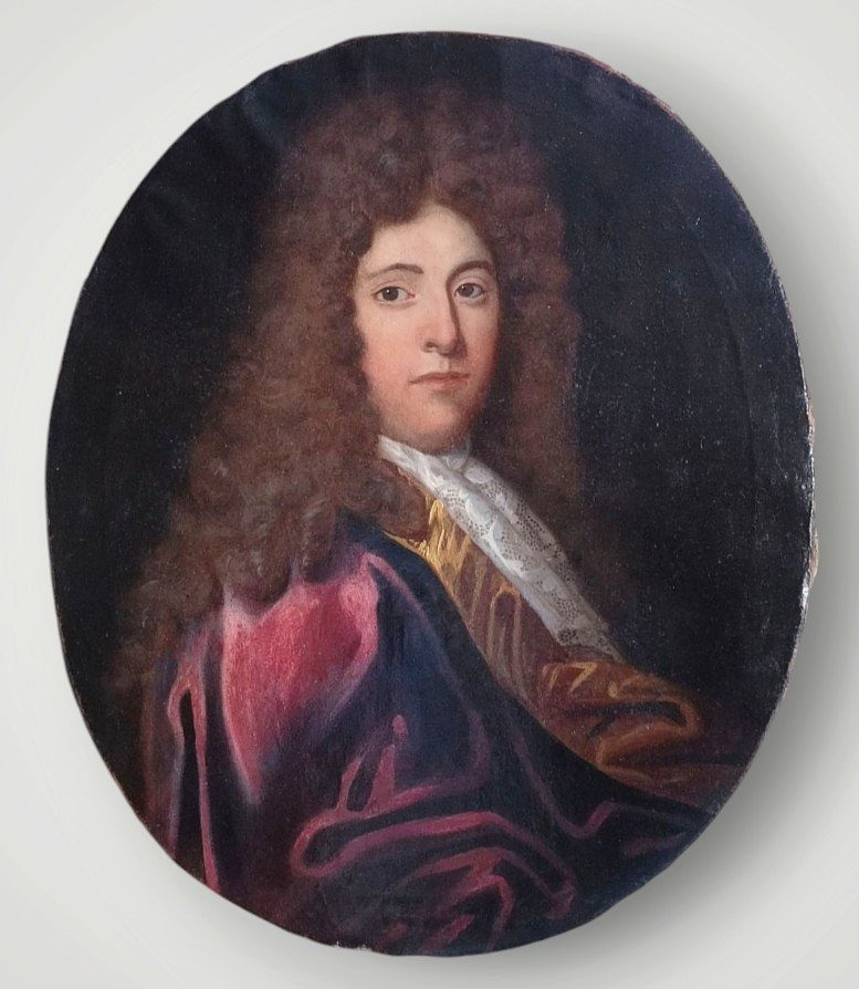 Portrait Of A Man In A Wig