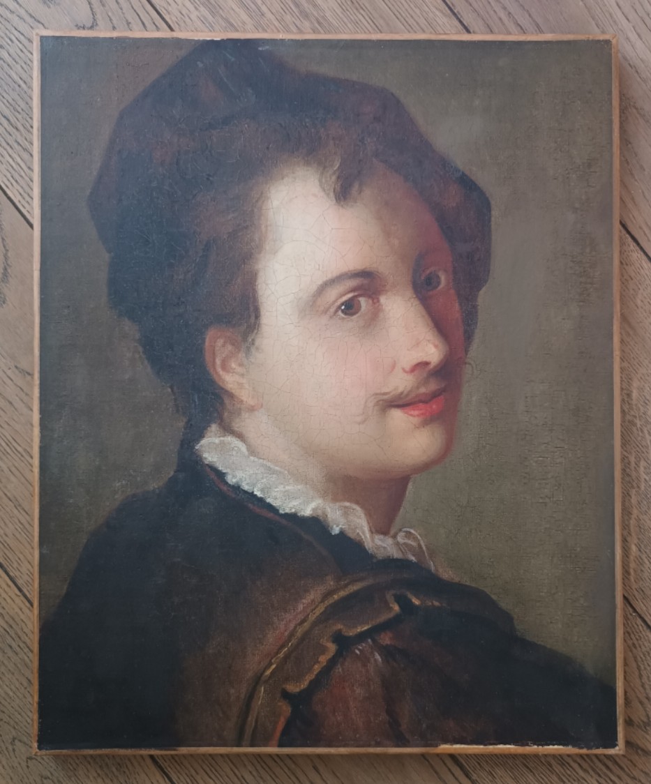  Portrait Of A Young Man In Theater Costume