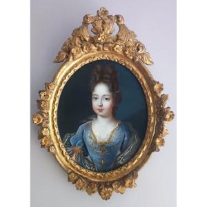 Portrait Of Marie-adelaïde Of Savoy, Duchess Of Burgundy