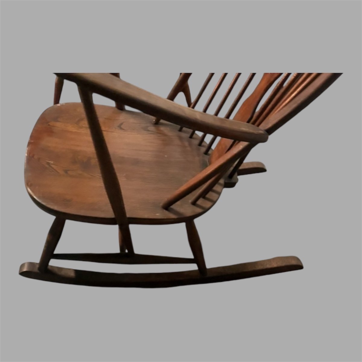 Lucian Randolph Ercolani Set, Comprising A Sofa A Rocking Chair An Armchair -photo-1