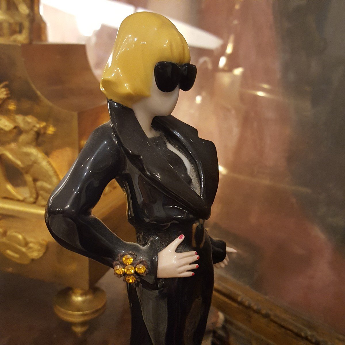 Figurine Porcelaine Lanvin Par Albert Elbaz 2007-photo-2