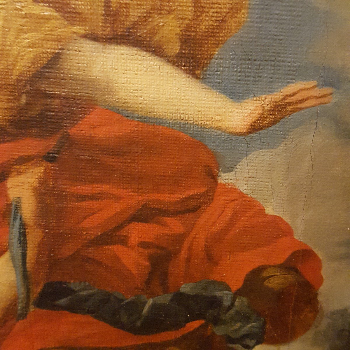 Déjanire Enlevée Par Le Centaure Nessus Huile Sur Toile-photo-7