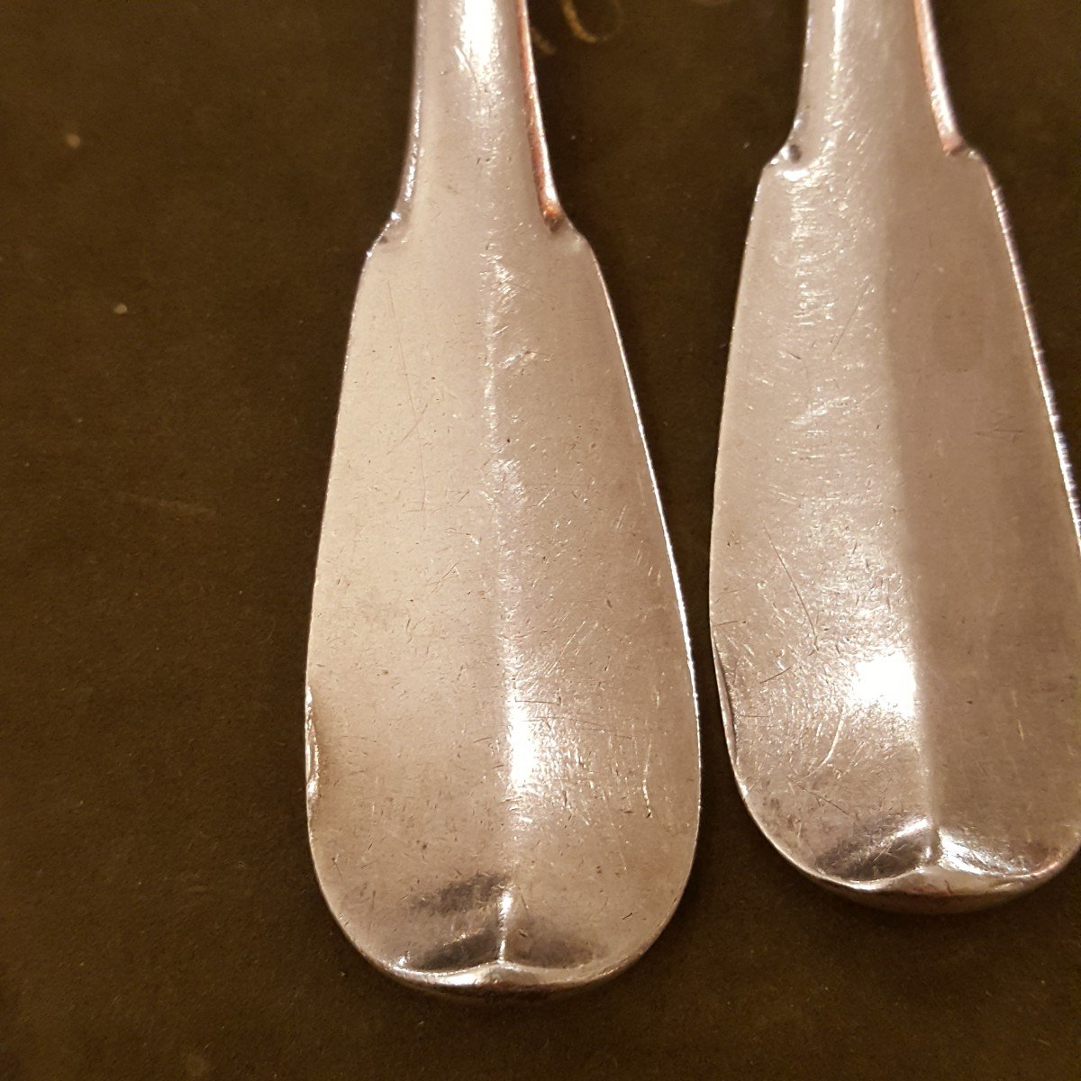 Two Pairs Of 18th Century Cutlery-photo-1