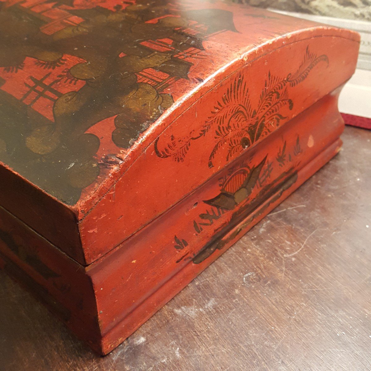 18th Century Wig Box "aux Chinois"-photo-6