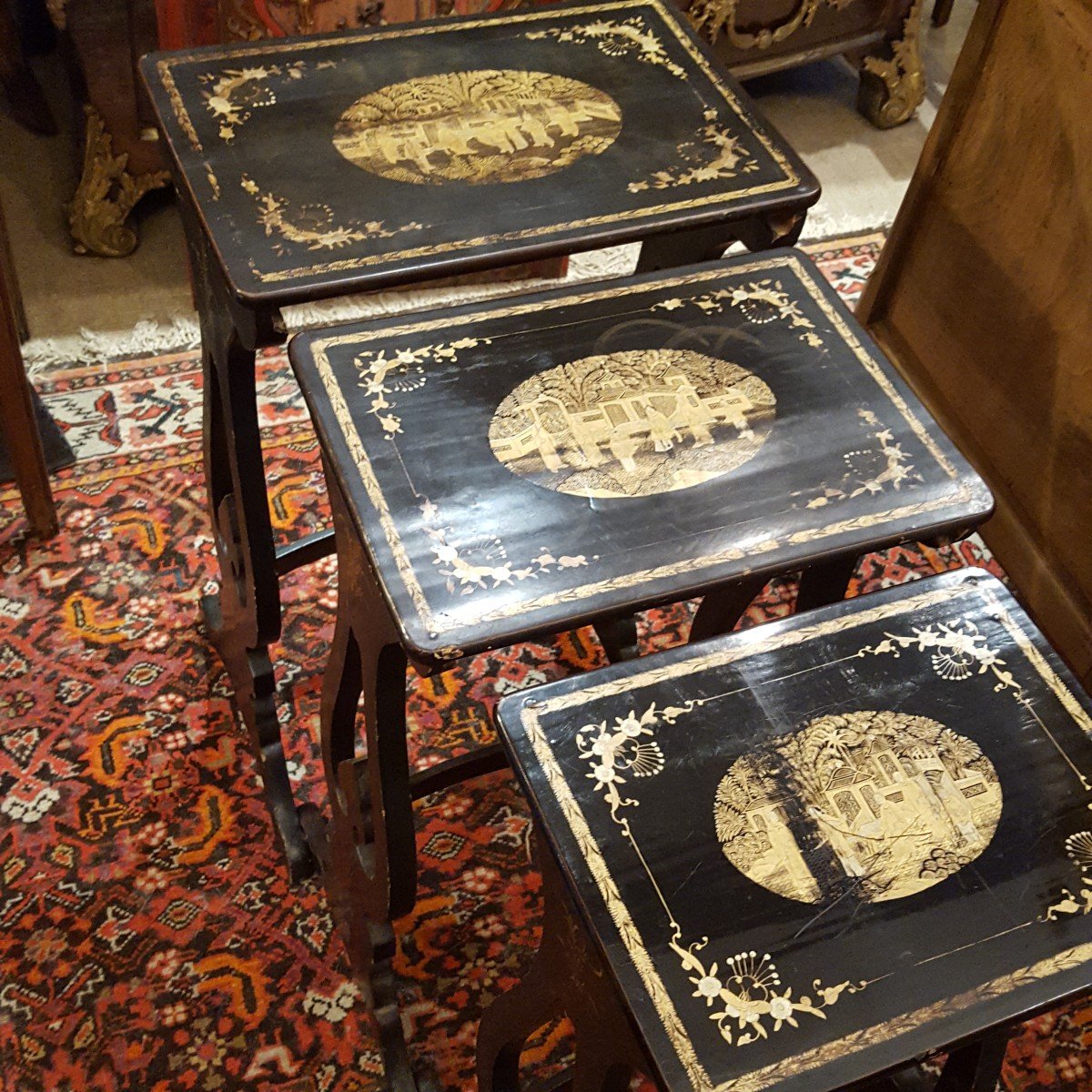 Napoleon III Nesting Tables -photo-2