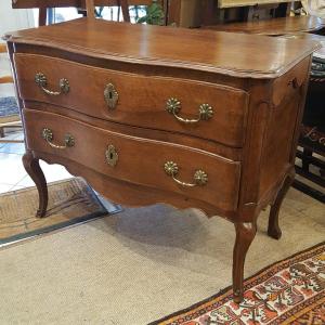 Louis XV Walnut Chest Of Drawers 