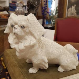 Sèvres: Art Deco Ceramic Dog