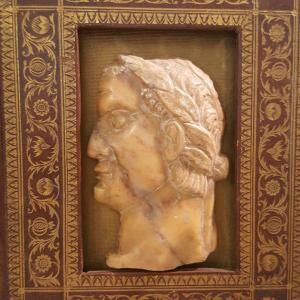 Roman Emperor Marble Profile